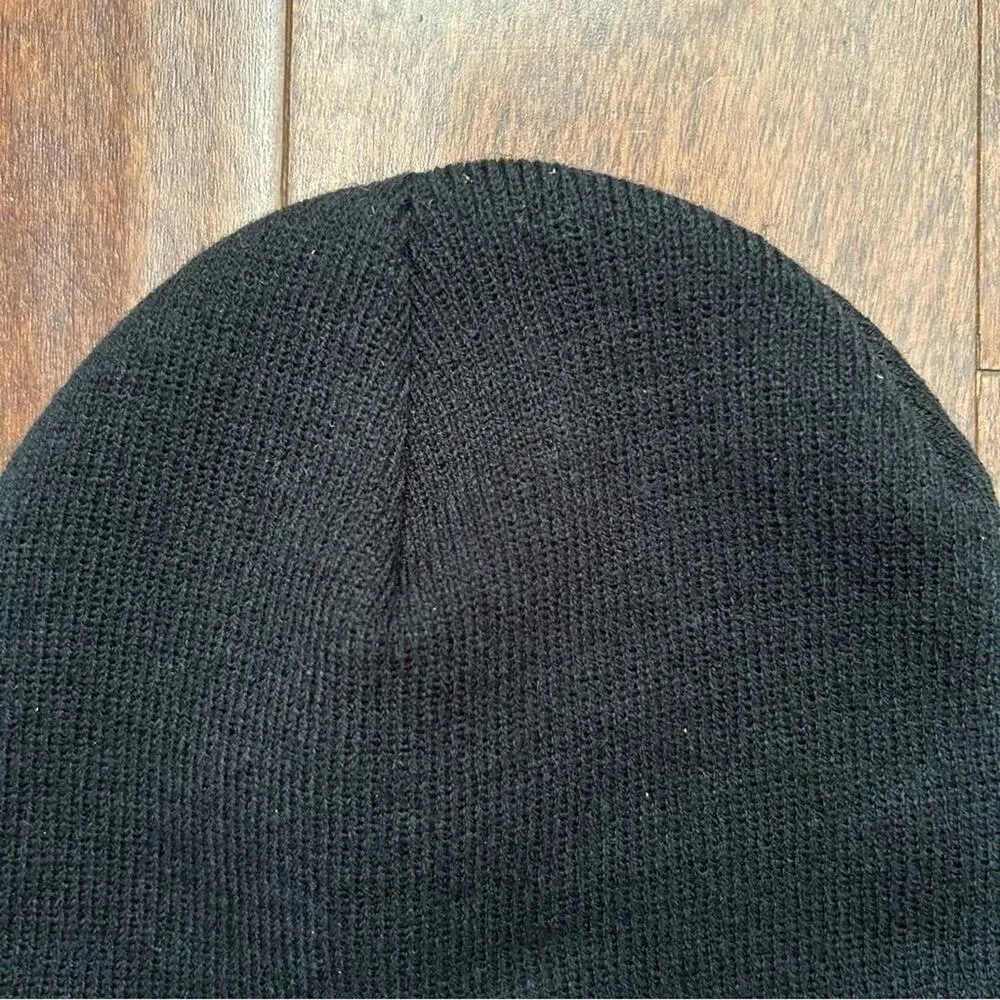 Aspire and Create Beanie, Unisex, Black with White Embroidered Letters, NWOT